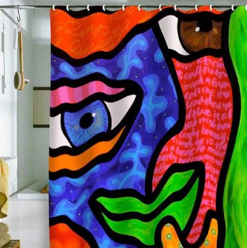 Bathrooms - Shower Curtains - Work of Art