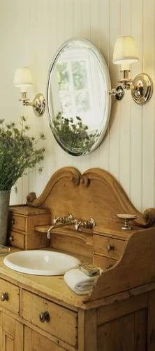 Country Cottage - Beaded Wood Country Cottage - Beaded Wood