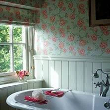 Country Cottage - Green Floral Print Country Cottage - Green Floral Print