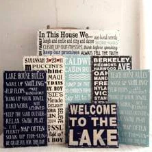 Country Cottage - Vintage Signs Country Cottage - Vintage Signs