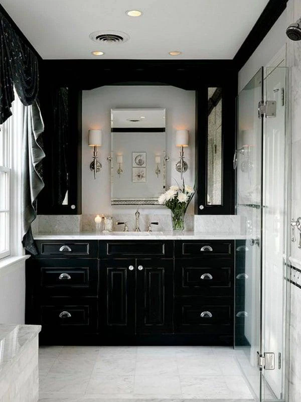 Monochrome Bathroom Idea Monochrome Bathroom Idea