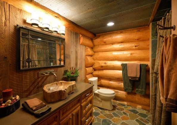 Rustic Country Style Bathrooom