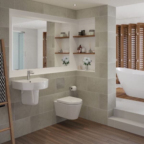 Basin & Semi Pedestal