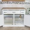 Oak Bathroom Storage Unit 1161P