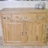 Oak Bathroom Storage Unit 1161