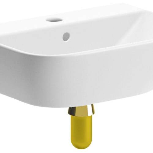 Cloakroom Basin & Bottle Trap