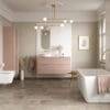 Sable 500mm WC Unit - Matt Antique Rose