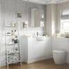 Mirage 1542mm Basin  WC & 3 Drawer Unit Pack (RH) - White Gloss