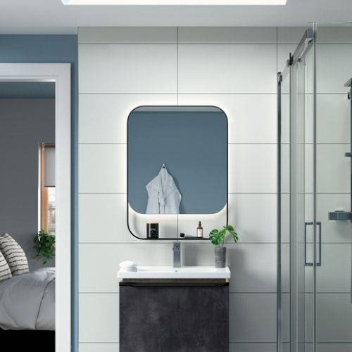 Backlit Bathroom Mirror