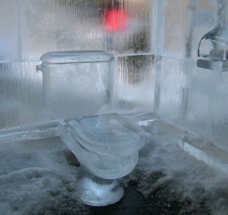 Iced Toilet