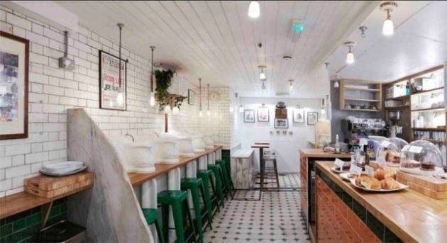 Trendy Public Toilet Coffee Shop