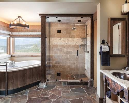Curbless Shower