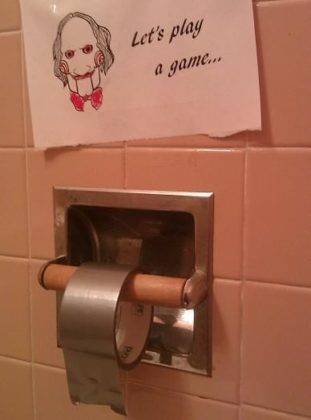 Torture Toilet Roll - Duct Tape Duct Tape Toilet Roll