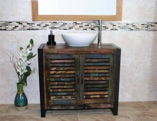 Stunning Urban Chic Bathroom Vanity Unit with Ceramic Basin Basin Vanity Unit from our Urban Chic Range