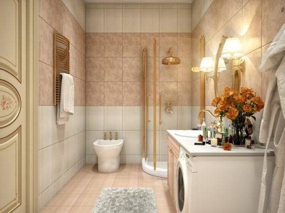 A good example of a well decorated bathroom Decorative Bathroom Example