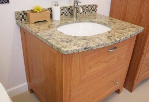 granite vanity unit