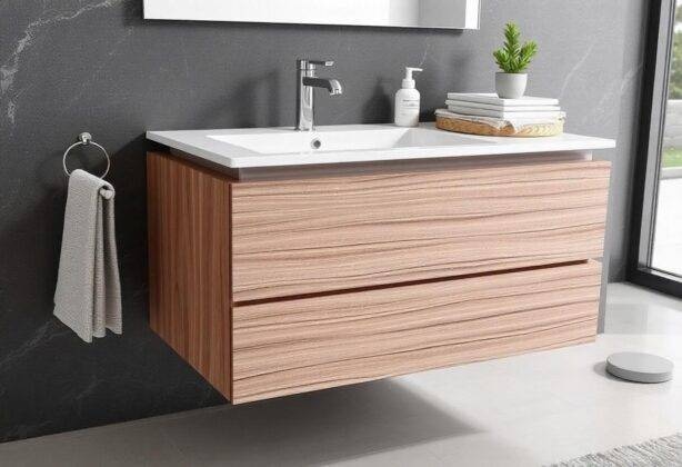 laminate vanity unit