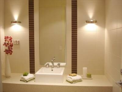 Bathroom Dimmed Lighting System Stylish & Subtle Bathroom Lighting