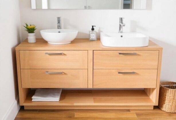 particle board vanity unit