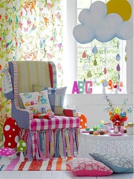 Chair in Child's Bedroom