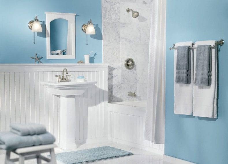 Blue Bathroom
