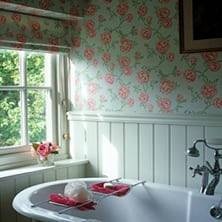 Country Cottage - Green Floral Print Country Cottage - Green Floral Print