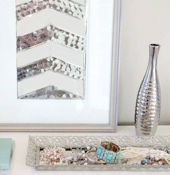 DIY Art Deco - Chevron Picture Frame
