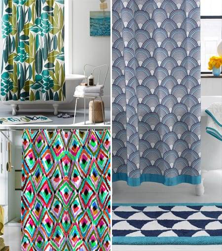Quirky Shower Curtains and Mats
