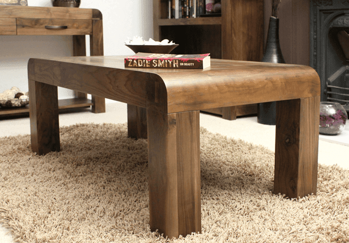 Shiro Walnut Medium Open Coffee Table CDR08B