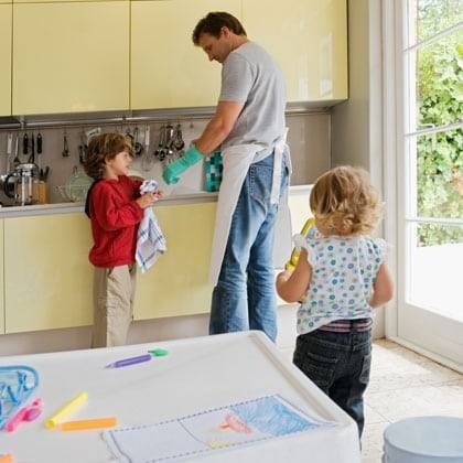 Spruce up your home - Children Cleaning