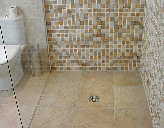 Wet Room - Sloped Floor