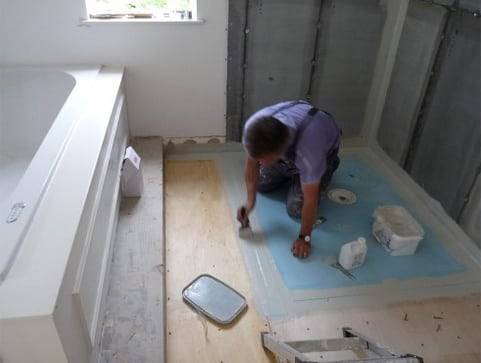 Wet Room - Tanking