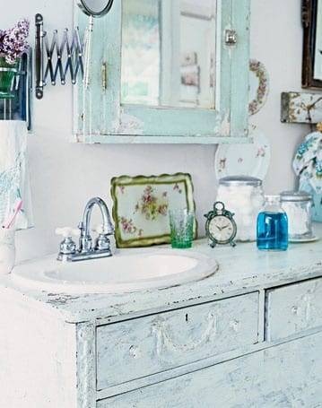 White on Pastel