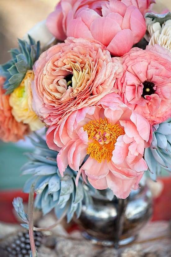 Valentines at Home Ideas - Add fresh Flowers