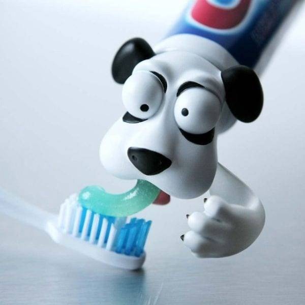 Dog Toothpaste Dispenser