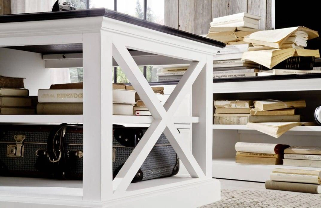 A Close Up of The Sizeable Coffee Table from The Halifax Collection Close Look at The Halifax Accent Coffee Table