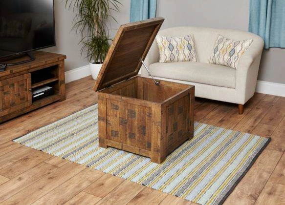 Open Heyford Wooden Trunk Open Heyford Coffee Trunk