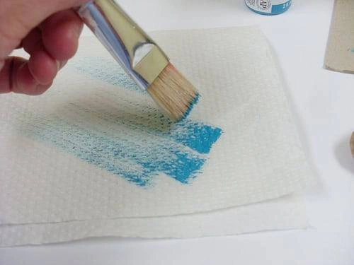 Stencilling - Dabbing Techniques Stencilling - Dabbing Techniques