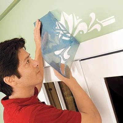 Stencilling - Removal Stencilling - Removal